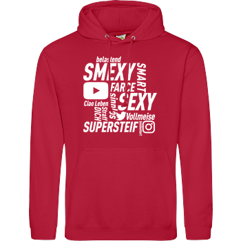 Smexy - Socials JH Hoodie - red