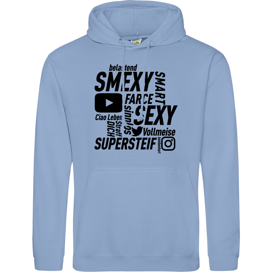 Smexy Smexy - Socials Sweatshirt JH Hoodie - sky blue