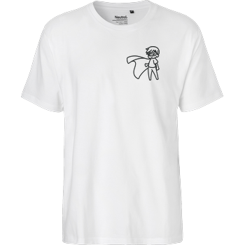 Snoxh - Superheld Fairtrade T-Shirt - white