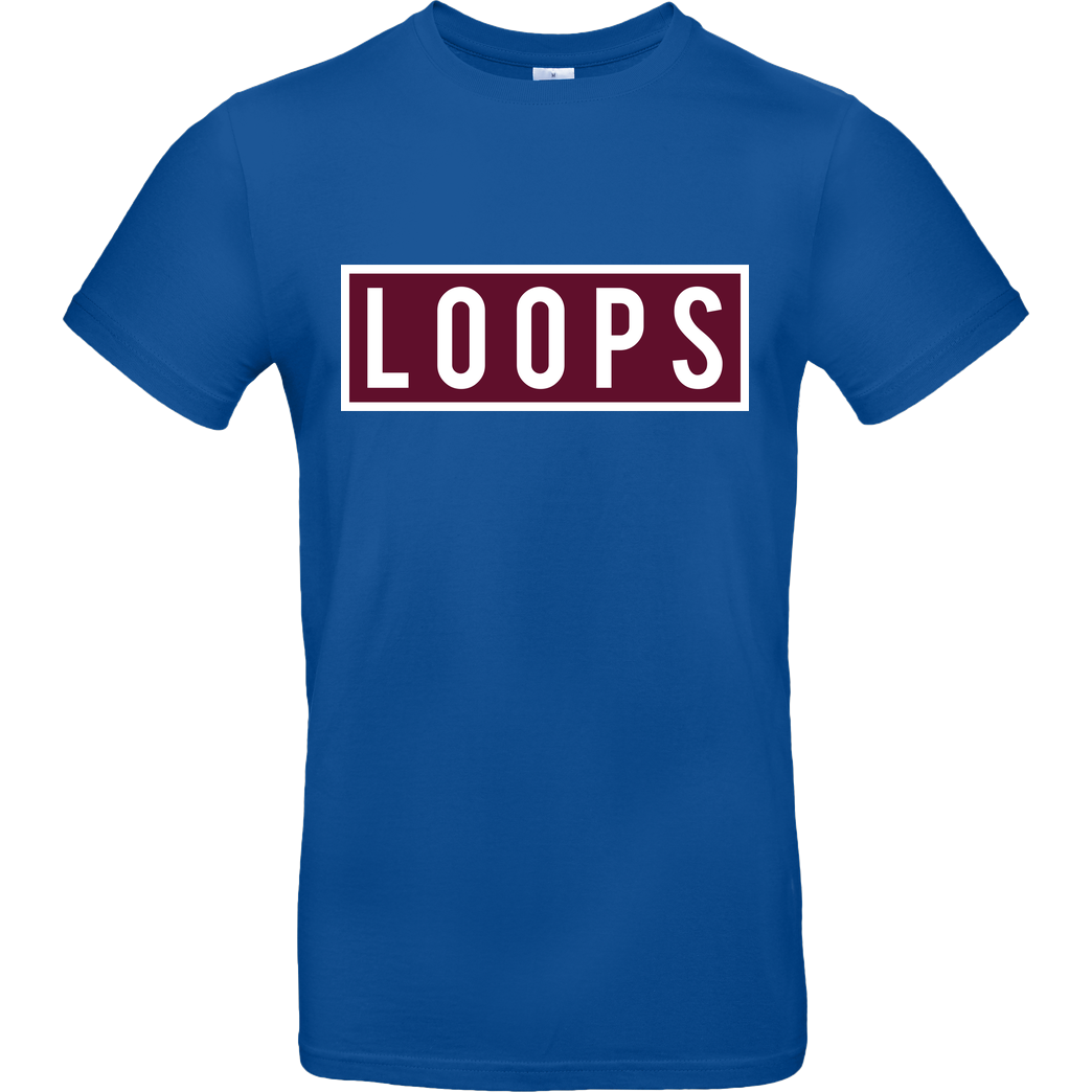 Sonny Loops Sonny Loops - Square T-Shirt B&C EXACT 190 - Royal Blue