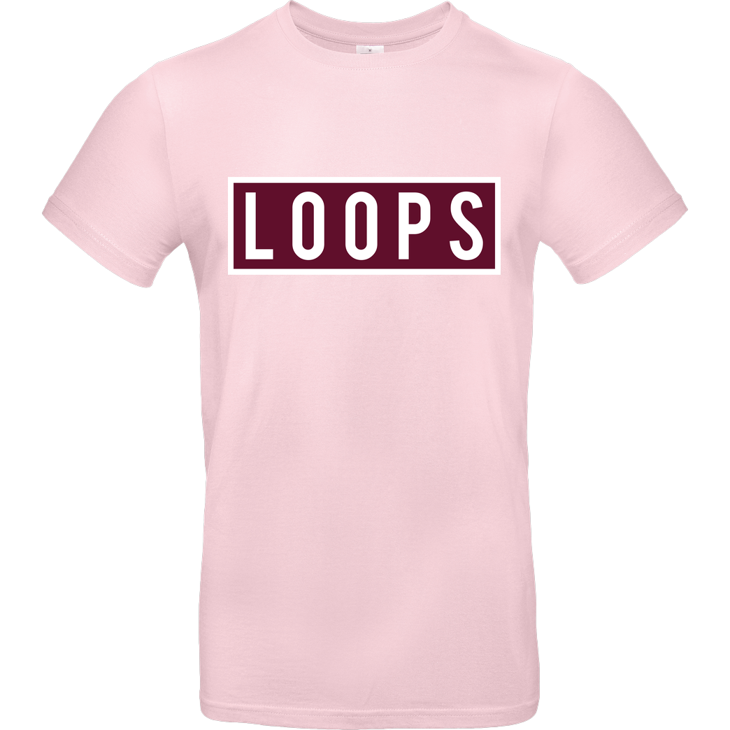 Sonny Loops Sonny Loops - Square T-Shirt B&C EXACT 190 - Light Pink