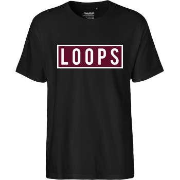Sonny Loops - Square Fairtrade T-Shirt - black