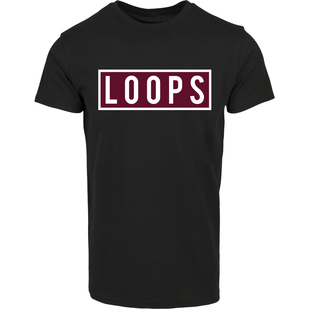 Sonny Loops Sonny Loops - Square T-Shirt House Brand T-Shirt - Black