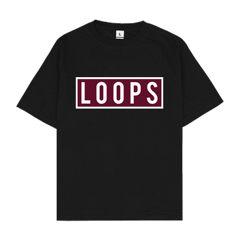 Sonny Loops - Square Oversize T-Shirt - Black