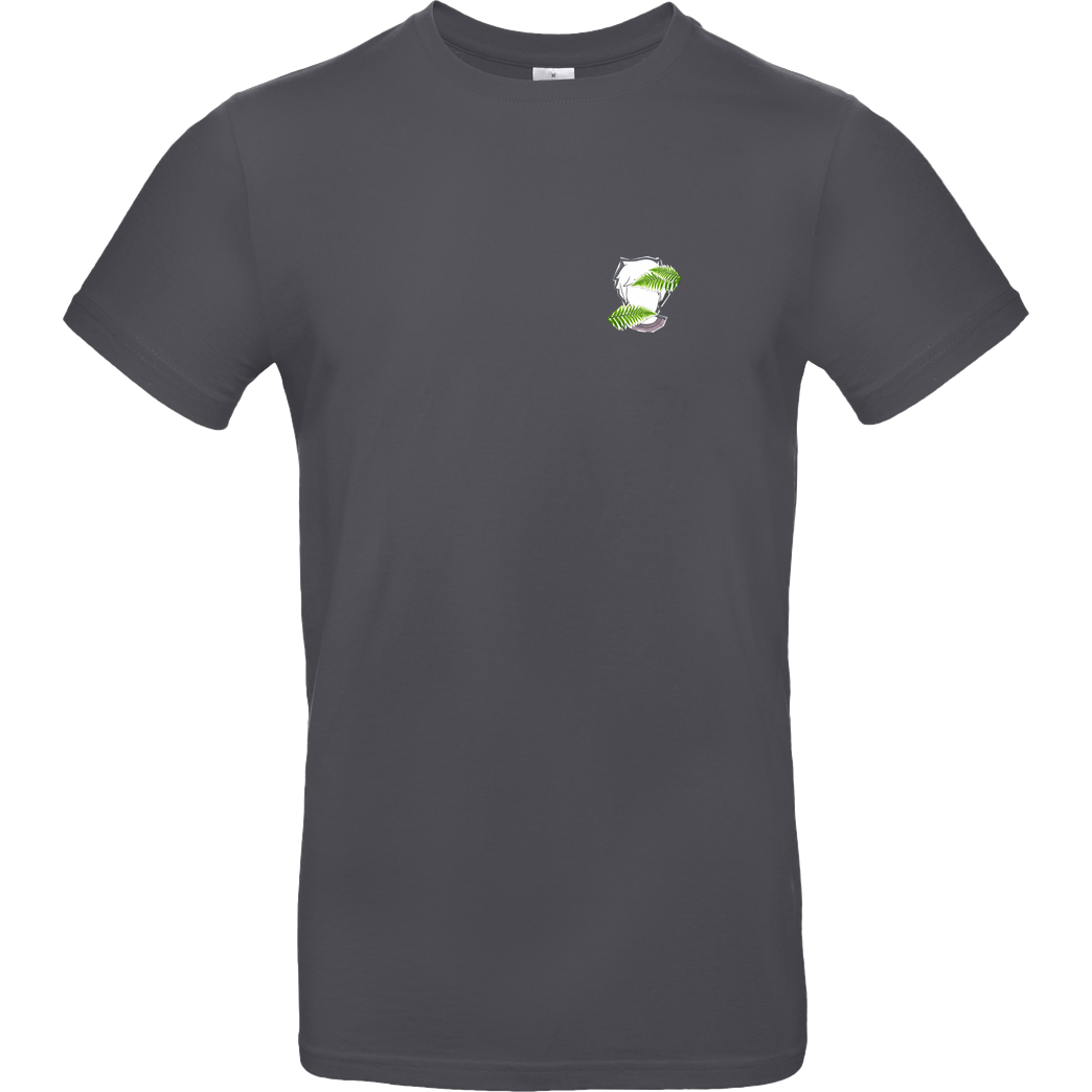 byStegi Stegi - Green Mind T-Shirt B&C EXACT 190 - Dark Grey