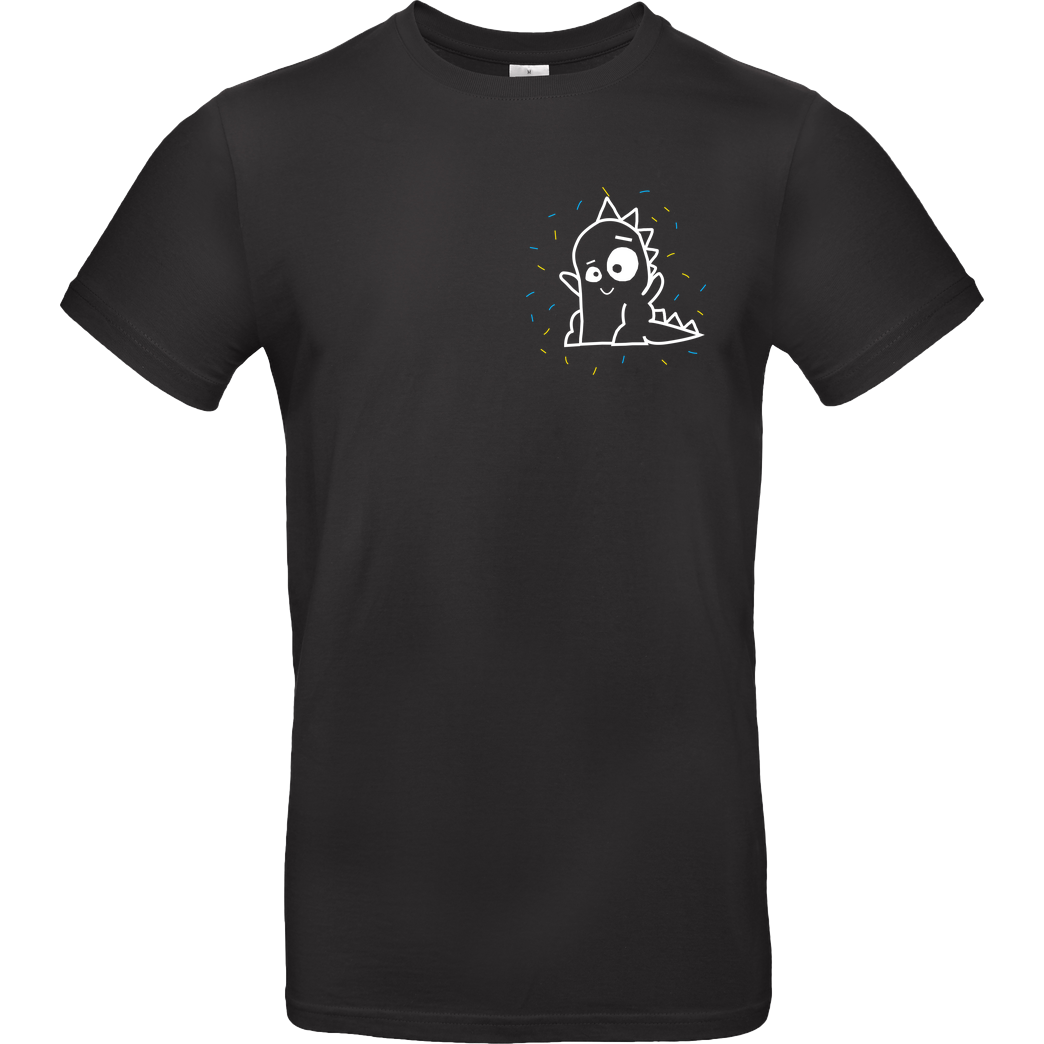 byStegi Stegi - Happy Shirt T-Shirt B&C EXACT 190 - Black