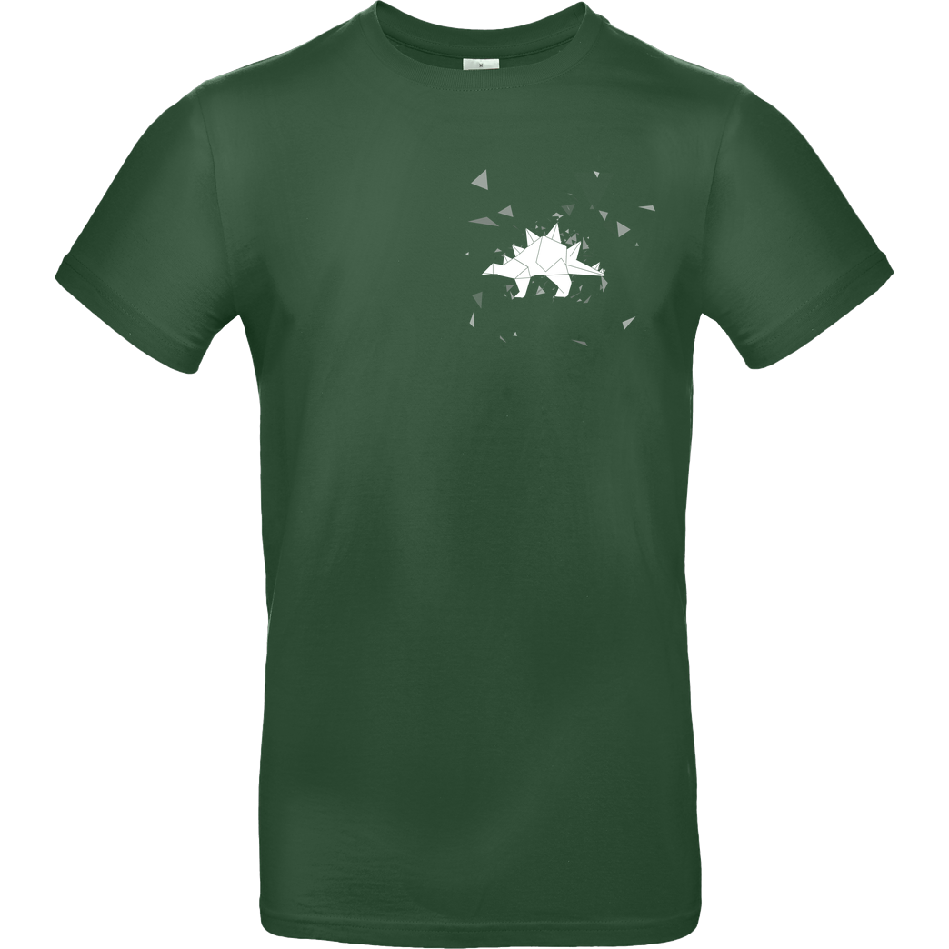 byStegi Stegi - Origami Shirt T-Shirt B&C EXACT 190 -  Bottle Green
