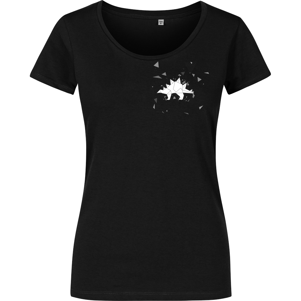 byStegi Stegi - Origami Shirt T-Shirt Girlshirt schwarz