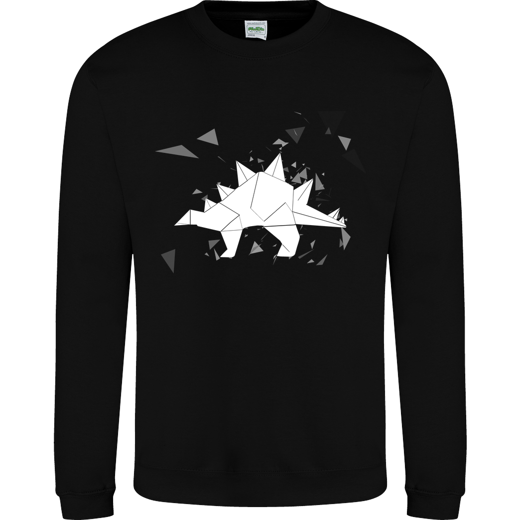 byStegi Stegi - Origami Sweater Sweatshirt JH Sweatshirt - Schwarz