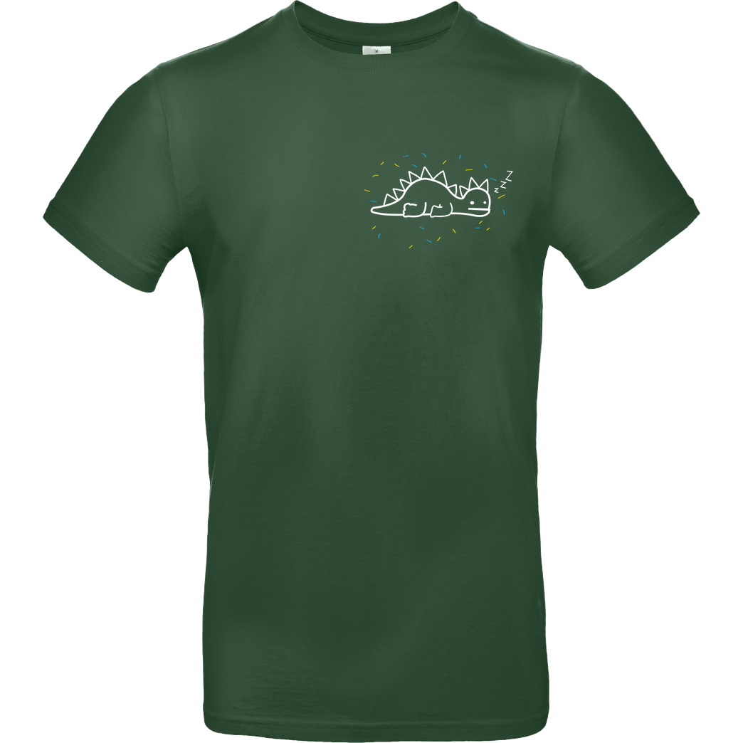 byStegi Stegi - Sleeping Shirt T-Shirt B&C EXACT 190 -  Bottle Green