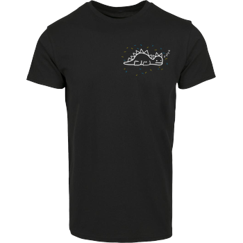 Stegi - Sleeping Shirt House Brand T-Shirt - Black