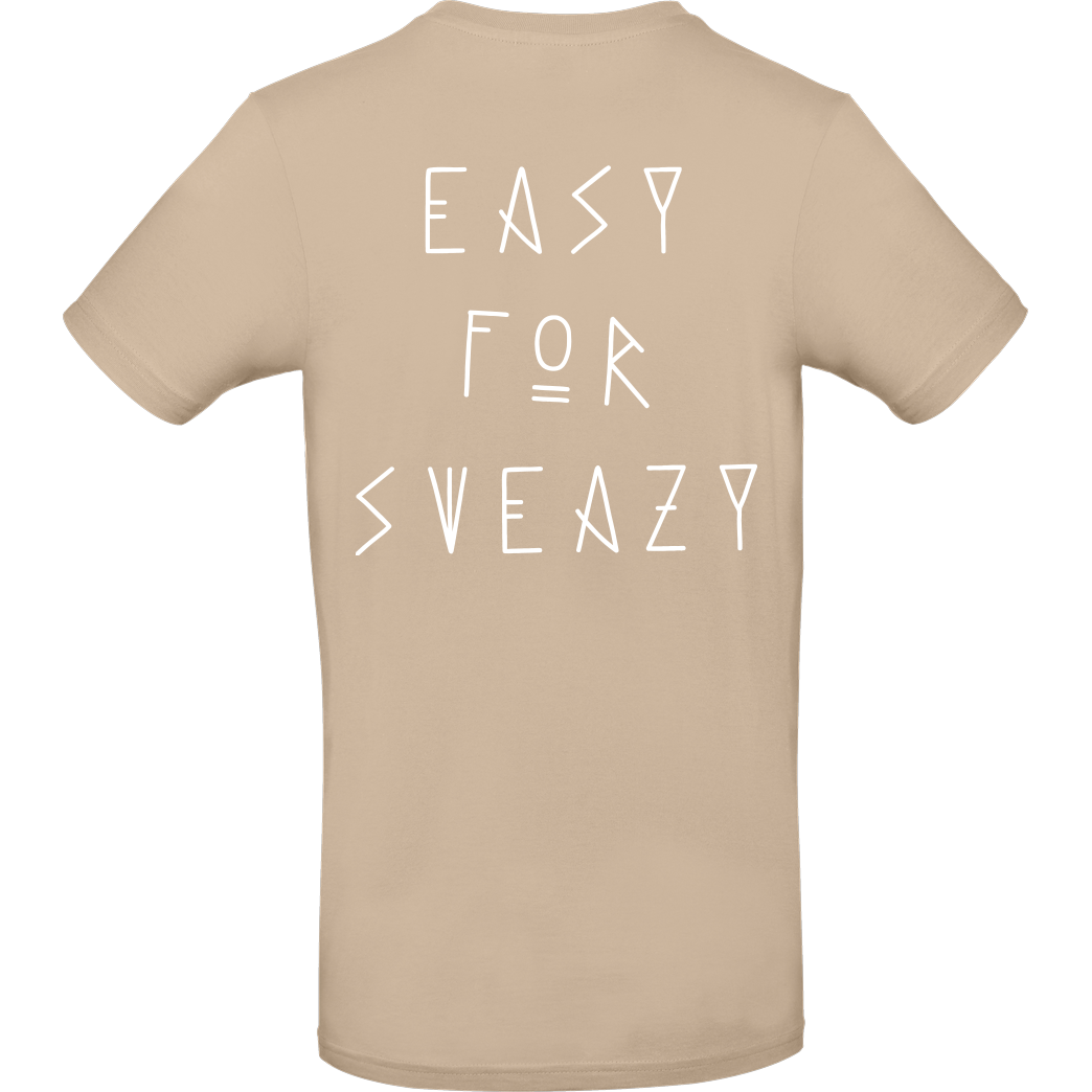 SweazY Sweazy - Easy 4 T-Shirt B&C EXACT 190 - Sand