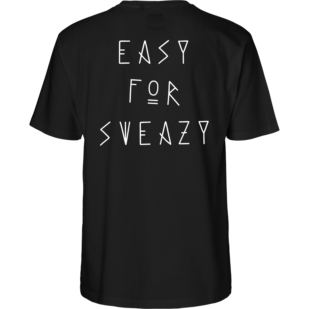 SweazY Sweazy - Easy 4 T-Shirt Fairtrade T-Shirt - black