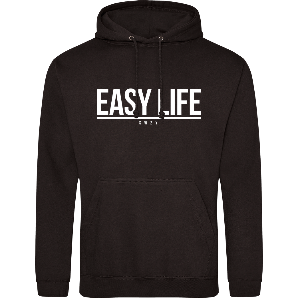 None Sweazy - Easy Life Sweatshirt JH Hoodie - Schwarz