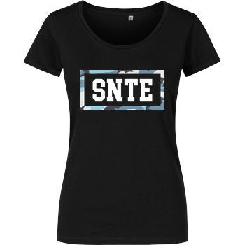 Synte - Camo Logo Girlshirt schwarz