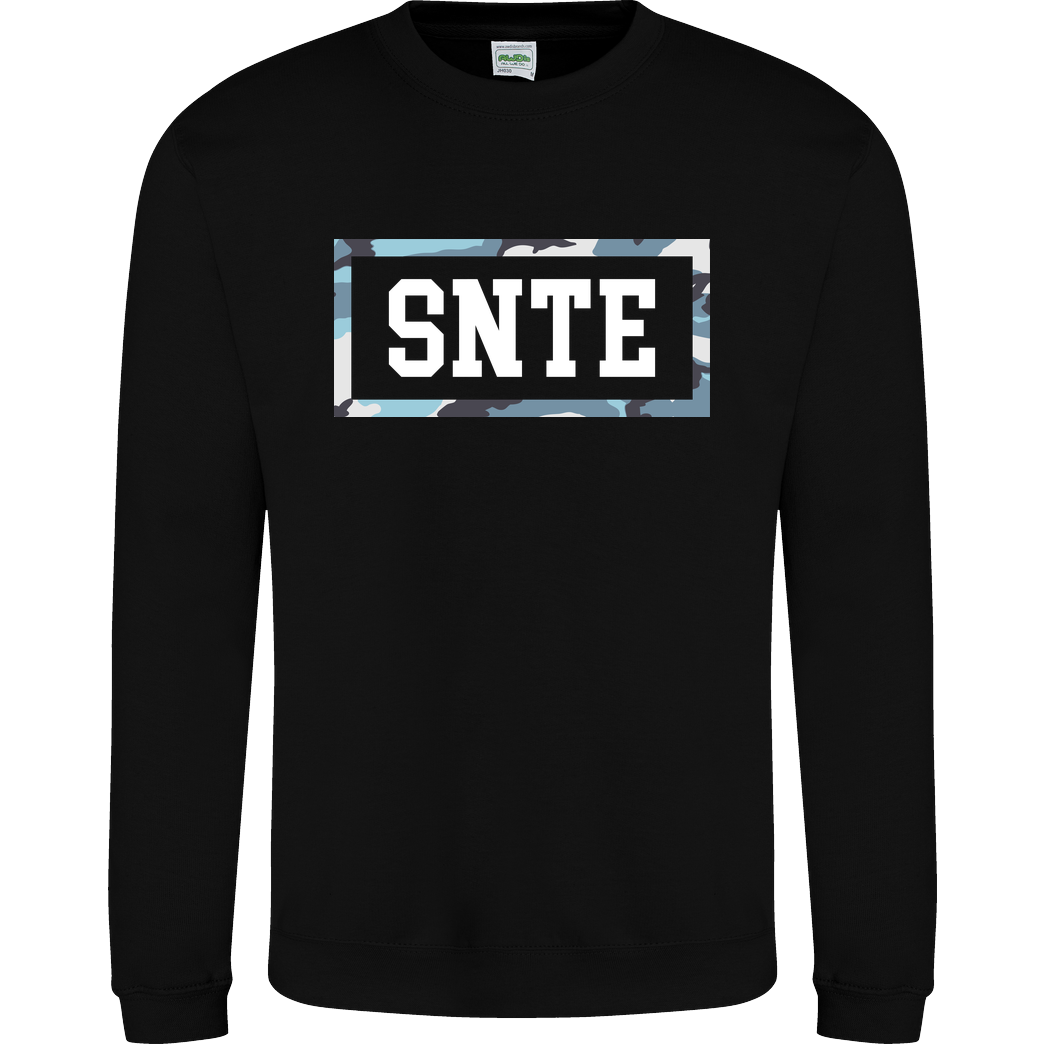 SYNTE Synte - Camo Logo Sweatshirt JH Sweatshirt - Schwarz