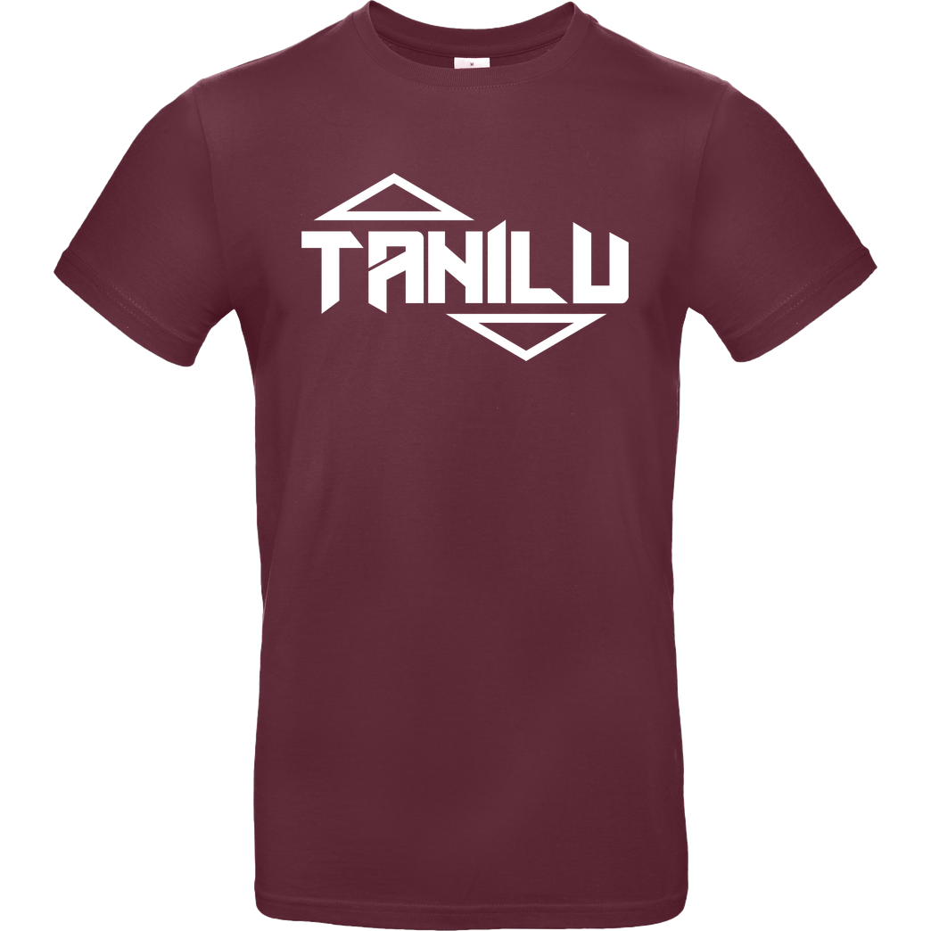 Tanilu TaniLu Logo T-Shirt B&C EXACT 190 - Burgundy