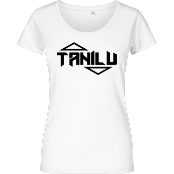 TaniLu Logo Girlshirt weiss