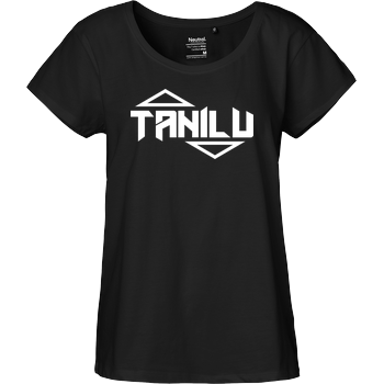 TaniLu Logo Fairtrade Loose Fit Girlie - black
