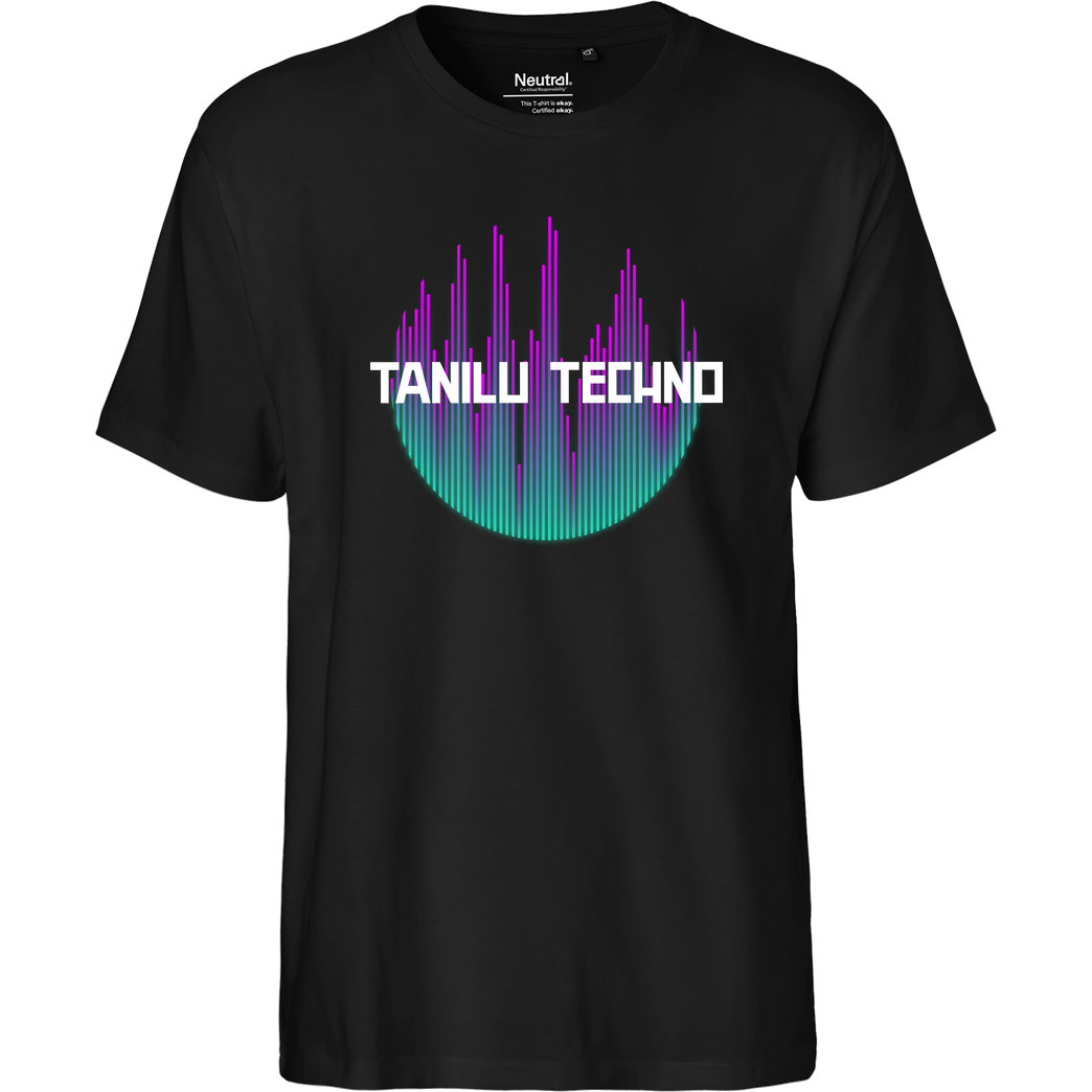 Tanilu TaniLu - Techno T-Shirt Fairtrade T-Shirt - black