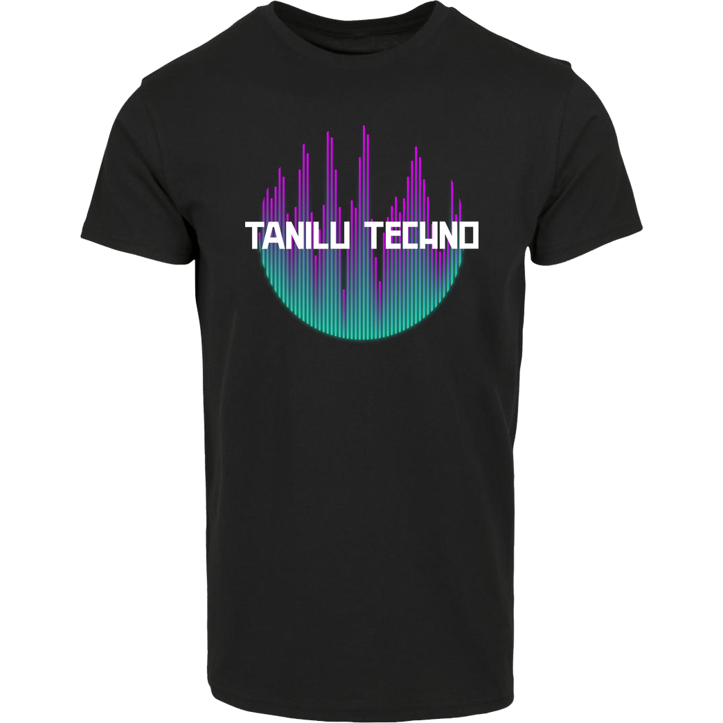 Tanilu TaniLu - Techno T-Shirt House Brand T-Shirt - Black