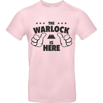 The Warlock is Here B&C EXACT 190 - Light Pink