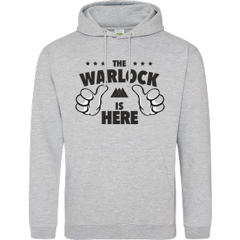 The Warlock is Here JH Hoodie - Heather Grey