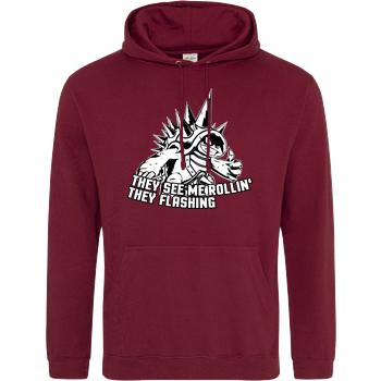 They See Me Rollin' JH Hoodie - Bordeaux