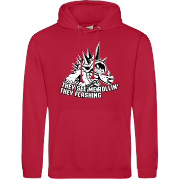 They See Me Rollin' JH Hoodie - red