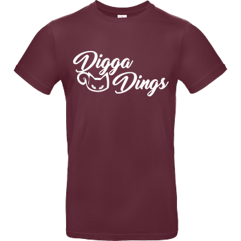 Tinkerleo - Digga Dings B&C EXACT 190 - Burgundy