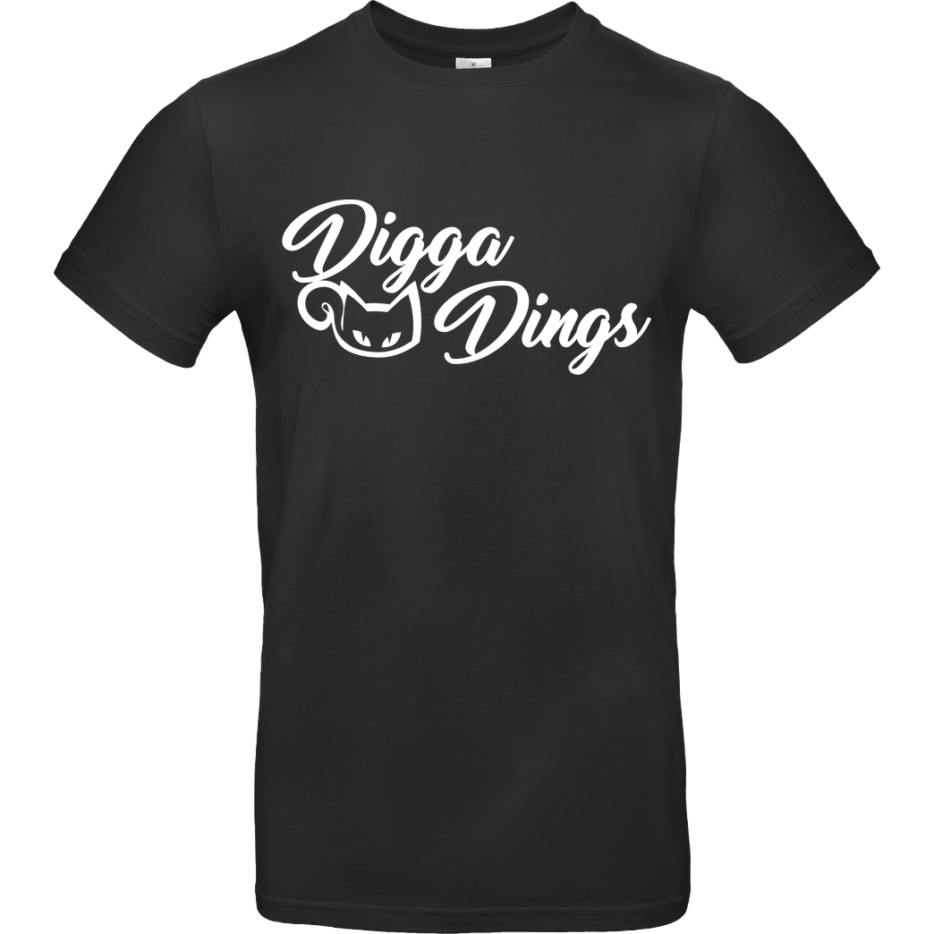 Tinkerleo Tinkerleo - Digga Dings T-Shirt B&C EXACT 190 - Black