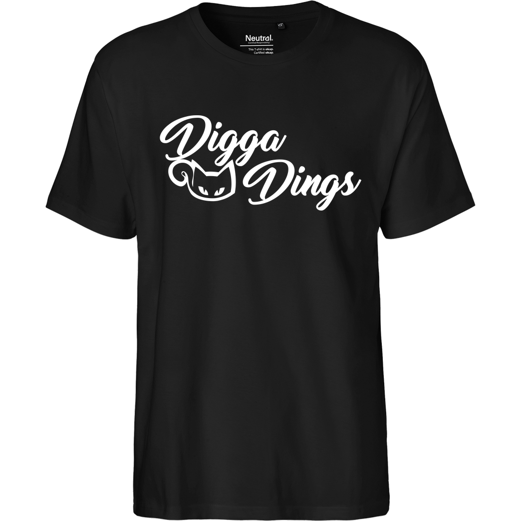 Tinkerleo Tinkerleo - Digga Dings T-Shirt Fairtrade T-Shirt - black