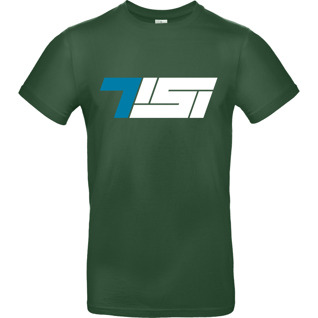 TisiSchubecH Tisi - Logo T-Shirt B&C EXACT 190 -  Bottle Green