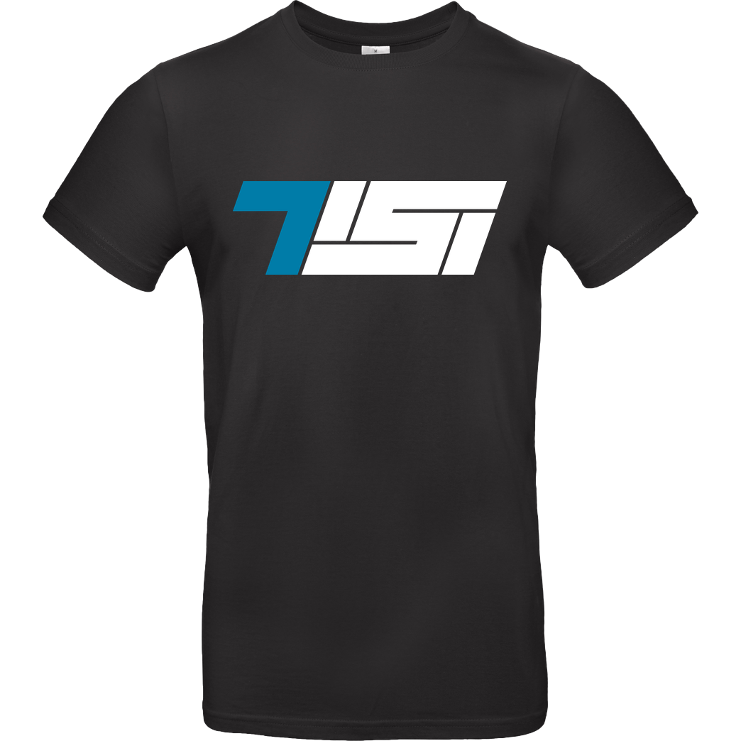 TisiSchubecH Tisi - Logo T-Shirt B&C EXACT 190 - Black