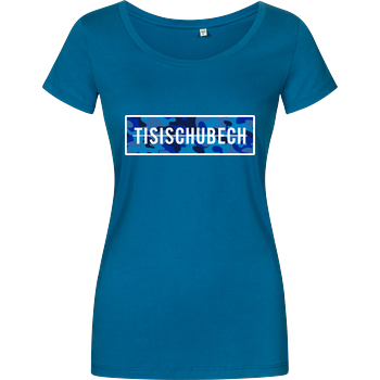 TisiSchubech - Camo Logo Girlshirt petrol