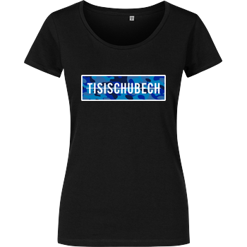 TisiSchubech - Camo Logo Girlshirt schwarz