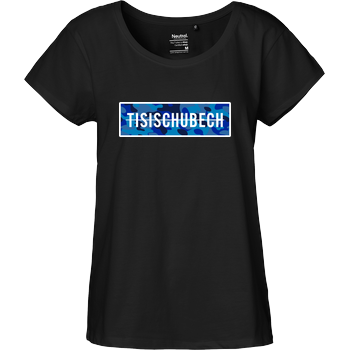 TisiSchubech - Camo Logo Fairtrade Loose Fit Girlie - black