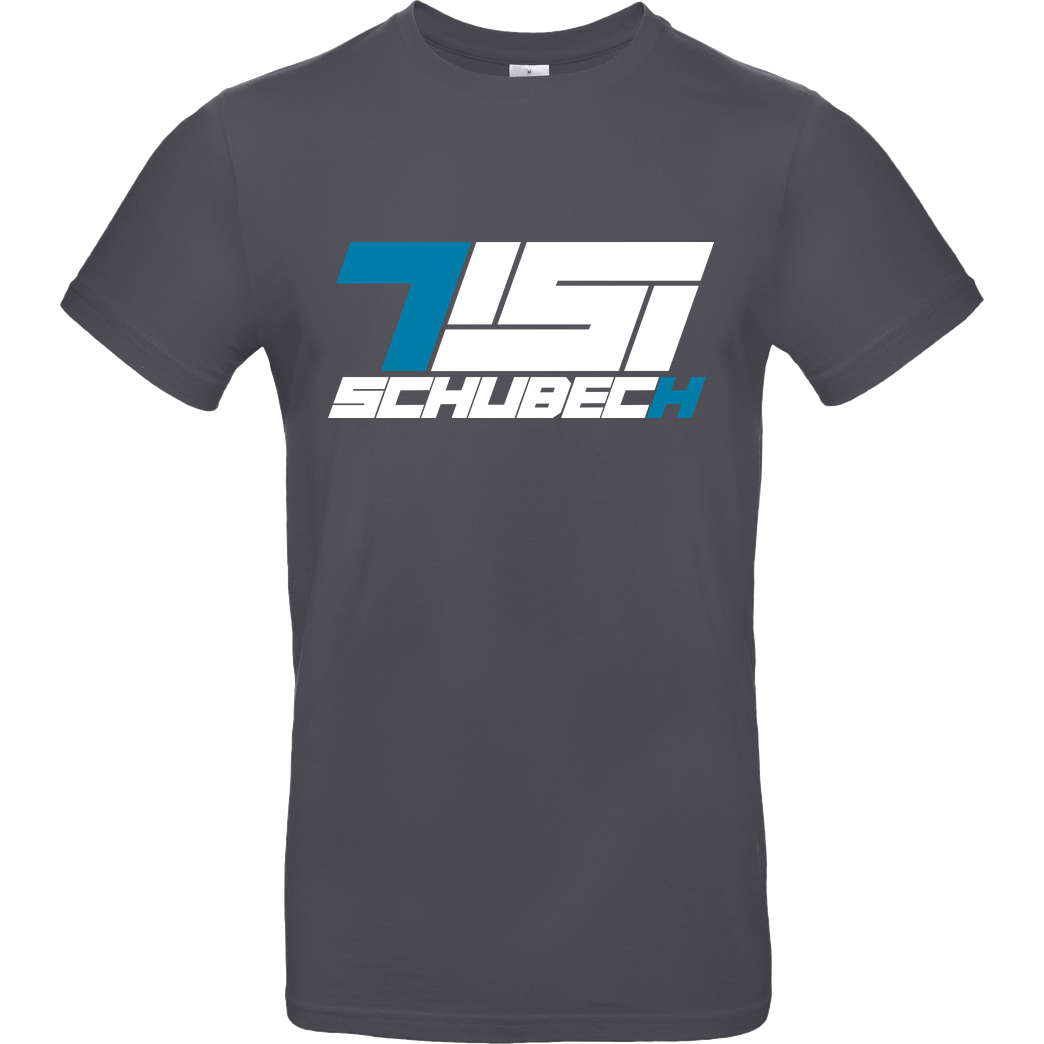 TisiSchubecH TisiSchubecH - Logo T-Shirt B&C EXACT 190 - Dark Grey