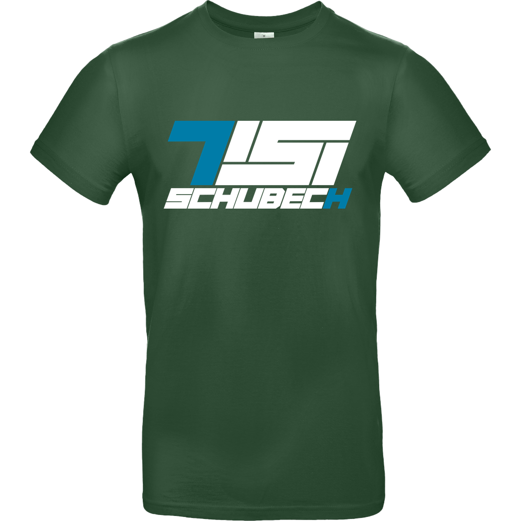 TisiSchubecH TisiSchubecH - Logo T-Shirt B&C EXACT 190 -  Bottle Green