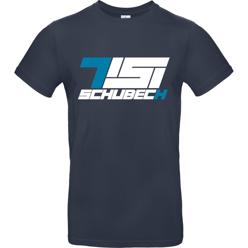 TisiSchubecH TisiSchubecH - Logo T-Shirt B&C EXACT 190 - Navy