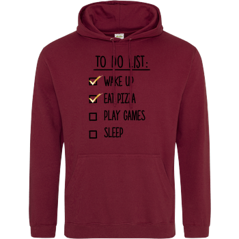To Do List JH Hoodie - Bordeaux