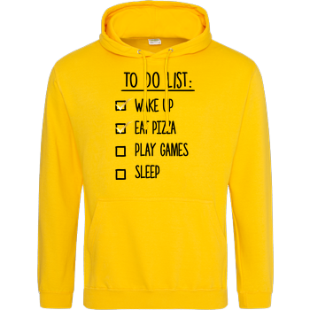 To Do List JH Hoodie - Gelb