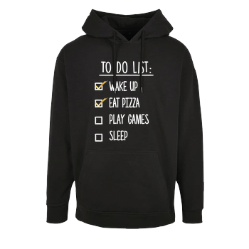 To Do List Oversize Hoodie