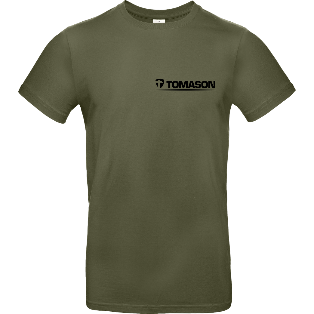 Tomason Tomason - Logo T-Shirt B&C EXACT 190 - Khaki