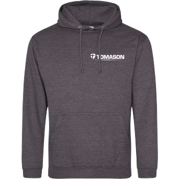 Tomason - Logo JH Hoodie - Dark heather grey