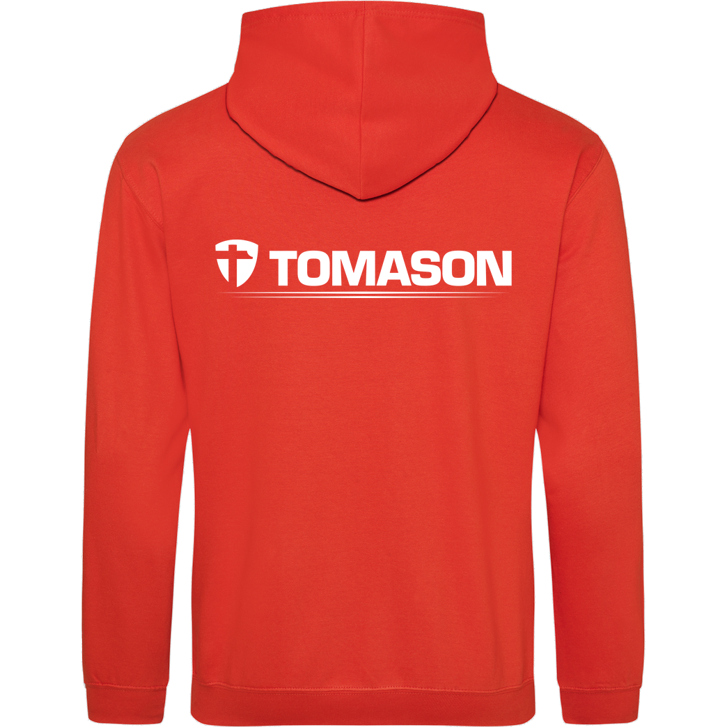 Tomason Tomason - Logo Sweatshirt JH Hoodie - Orange