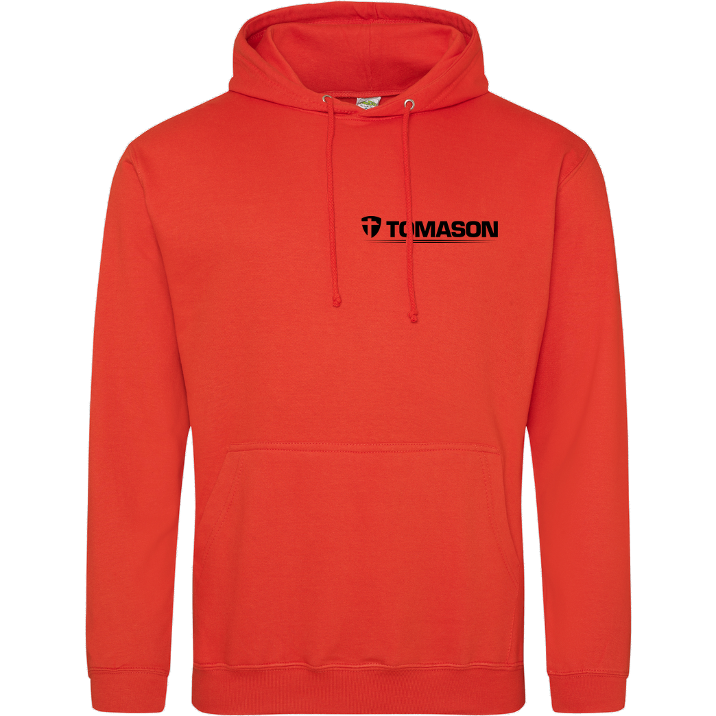 Tomason Tomason - Logo Sweatshirt JH Hoodie - Orange