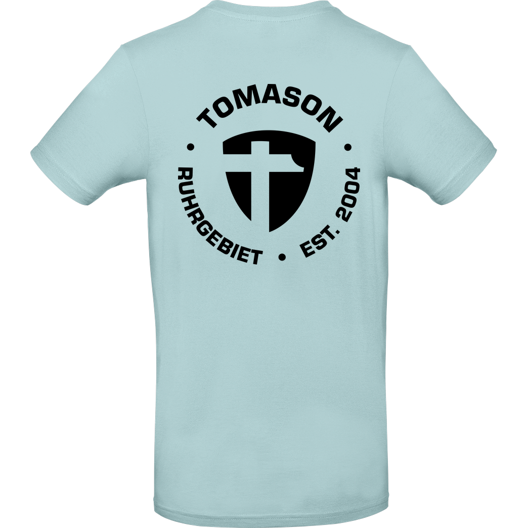 Tomason Tomason - Logo rund T-Shirt B&C EXACT 190 - Mint