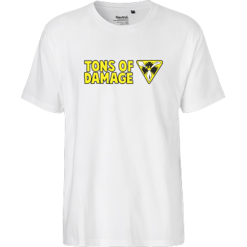 Tons of Damage Fairtrade T-Shirt - white
