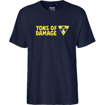 Tons of Damage Fairtrade T-Shirt - navy